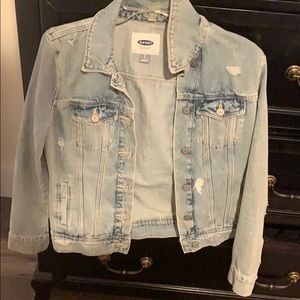 Distressed Denim Jacket